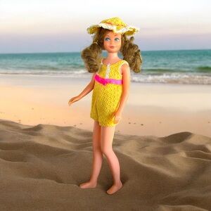 1969-70 Barbie Skipper Doll Brunette Option to Buy Skipper Outfits